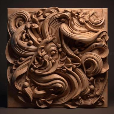 Patterns and decorations stl Proformica 4 3d model